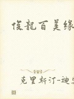 俊龙百美缘小说