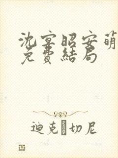 沈宴昭安萌全文免费结局