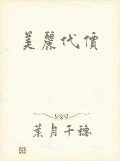 美丽代价