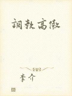 调教高傲