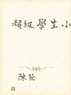 超级学生小说