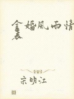 金婚风雨情演员表