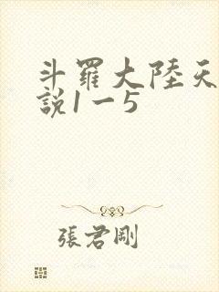 斗罗大陆天狂传说1一5