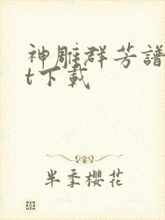 神雕群芳谱txt下载