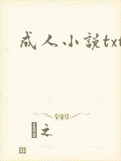 成人小说txt