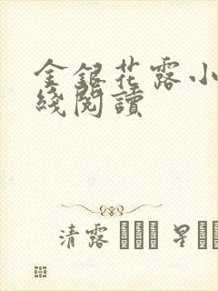 金银花露小说在线阅读