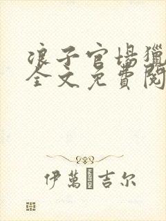 浪子官场猎艳记全文免费阅读