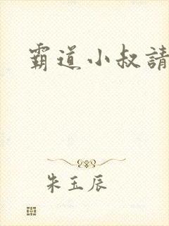 霸道小叔请轻撩