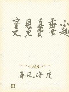 宝贝真乖小说全文免费笔趣阁