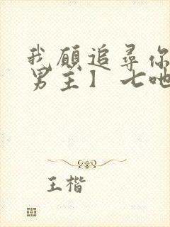 我愿追寻你【双男主】 七吔