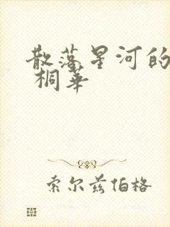 散落星河的记忆 桐华