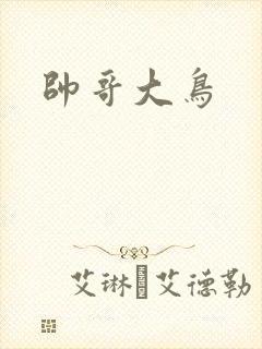 帅哥大鸟