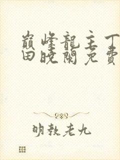 巅峰龙主丁长顺田晓兰免费阅读