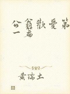 公翁欢爱第三十一篇