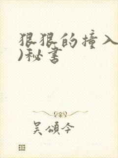 狠狠的撞入(h)秘书