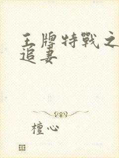 王牌特战之军少追妻