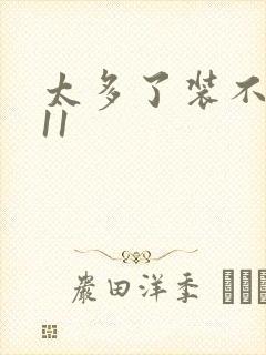 太多了装不下H11