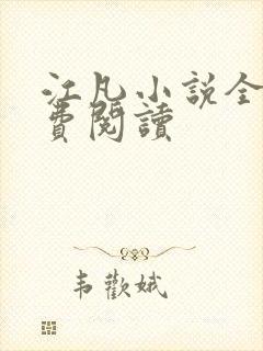 江凡小说全文免费阅读