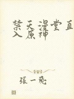 禁天漫堂直接进入原神