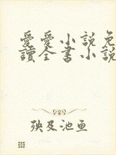 爱爱小说免费阅读全书小说乡村