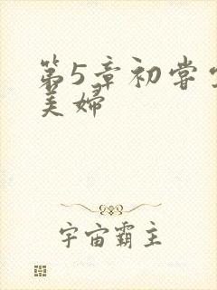 第5章初尝云雨美妇