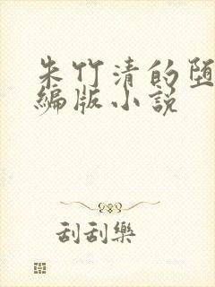 朱竹清的堕落改编版小说