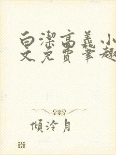 白洁高义小说全文免费笔趣阁阅读高