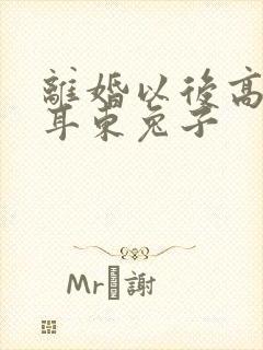 离婚以后高干 耳东兔子