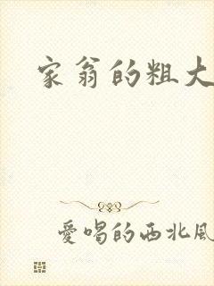家翁的粗大