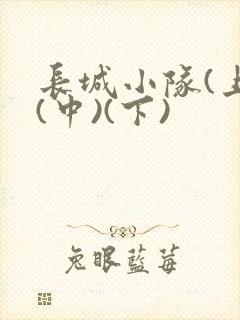 长城小队(上)(中)(下)