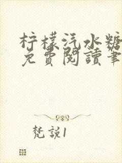 柠檬汽水糖全文免费阅读笔趣阁