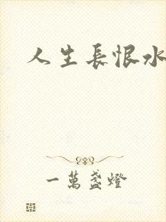 人生长恨水长东