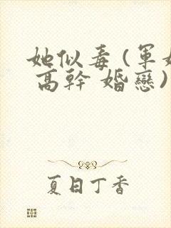 她似毒 (军婚 高干 婚恋)完结