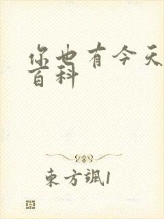 你也有今天百度百科