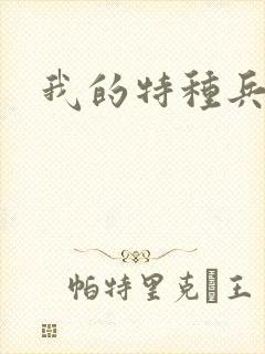 我的特种兵男友