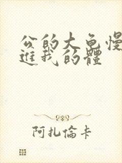 公的大龟慢慢挺进我的体