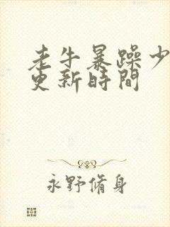 老牛暴躁少女的更新时间