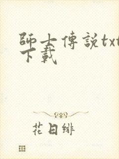师士传说txt下载