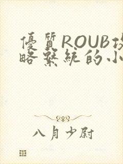 优质ROUB攻略系统的小说最新章节