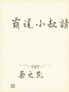 霸道小叔请轻撩