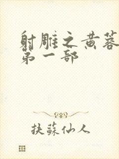 射雕之黄蓉新传第一部