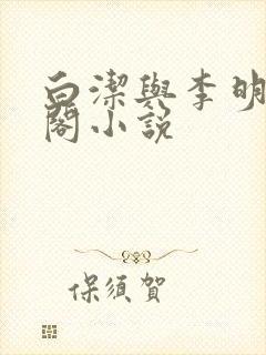 白洁与李明笔趣阁小说