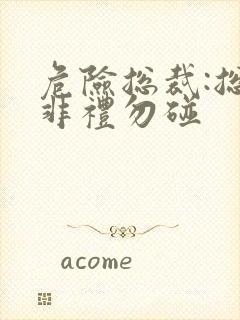 危险总裁:总裁非礼勿碰