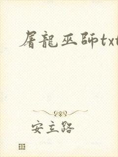 屠龙巫师txt