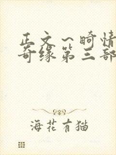 正文～畸情内裤奇缘第三部