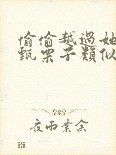 偷偷越过她by甄栗子类似小说