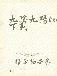 九阴九阳txt下载