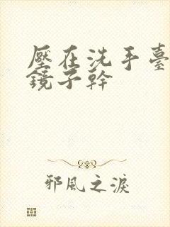 压在洗手台看着镜子干