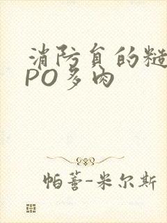 消防员的糙汉文PO多肉