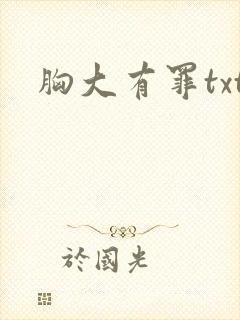 胸大有罪txt